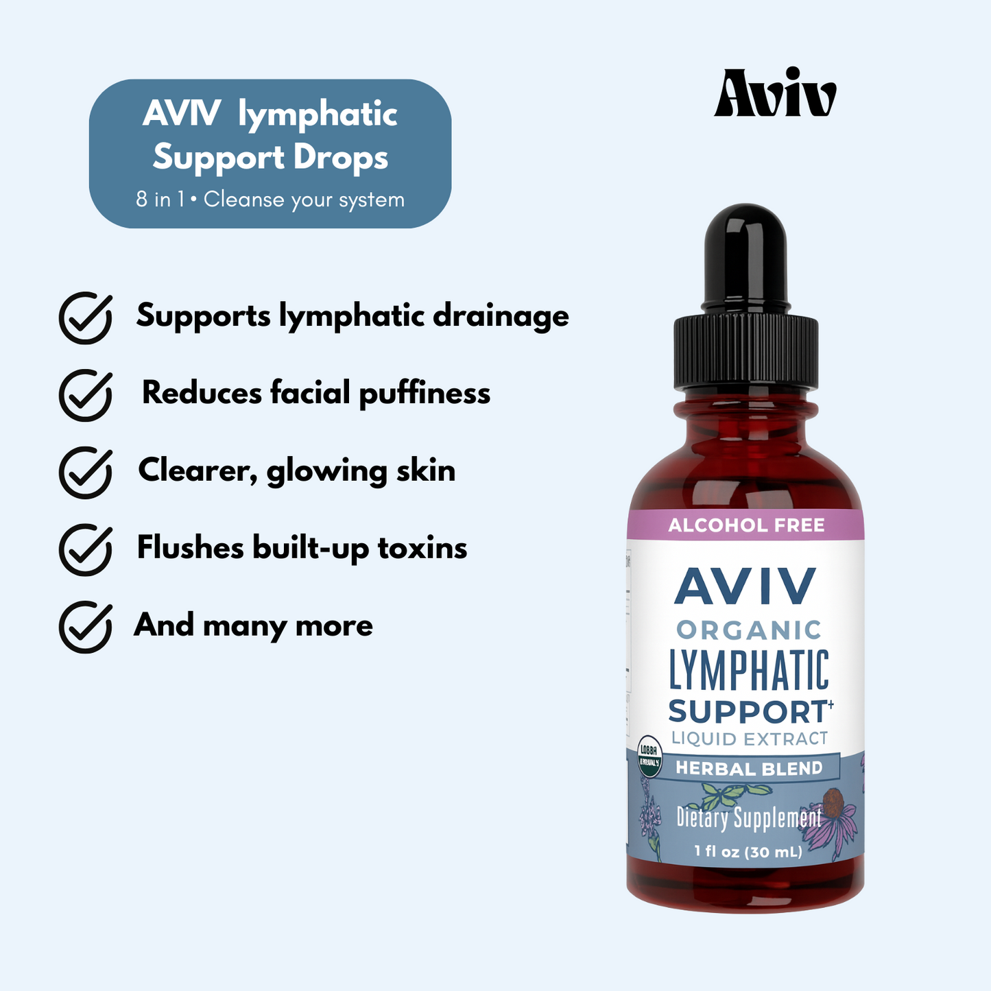 Organic Lymphatic Drainage Drops